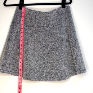PM loft gray skirt
